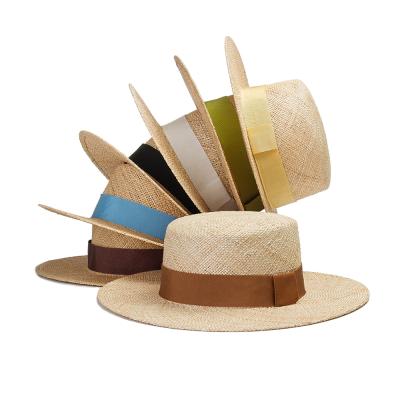 China Head Bands Straw Hat 8cm Brim Sombreros De Mujer Gold Straw Multicolor 57cm OEM Character Shinehats Hat for sale