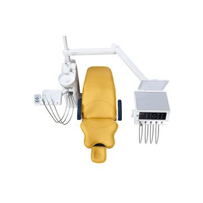 China Oral therapy equipments Dental Chair Foshan Suntem Dental Unit with High suction system used dental chair Te koop