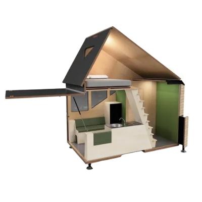 China Modern Prefab Extendable Sandwich Panel 20ft Steel Structure Expandable Container House Movable Homes For Sale for sale