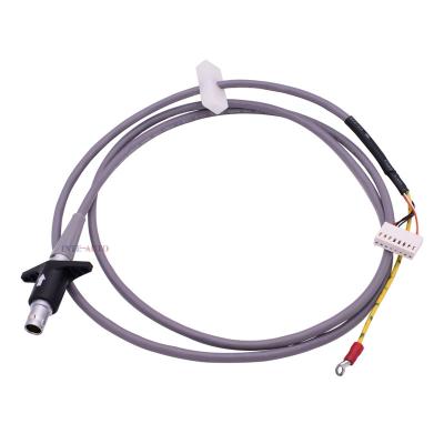 China Ultrasound Monitor 1B 8 Pins Circular Connector Male Plug Push Pull Cable Assembly For Ultrasound Monitor And Medical Sensor for sale