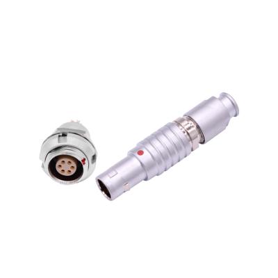 China Quick Release Auto Power Connector 6 Pin Video Connector 1B Male Female Connector for sale