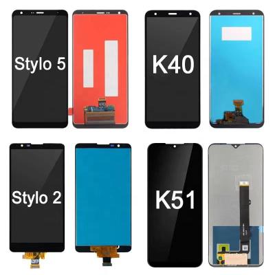 Chine LCD Split Screen Replace China Factory Mobile Phone For LG Velvet Screen LCD Dual Touch Display For Stylus 3 LCD lg stylo6 3s q70 à vendre