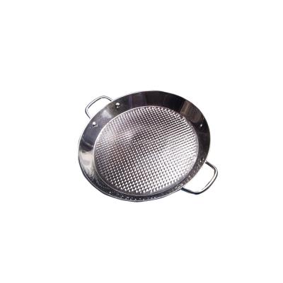 China Sustainable Restaurant Equipment Commercial Stainless Steel Rice Paella Cooking Pan , Seafood Cooker for sale