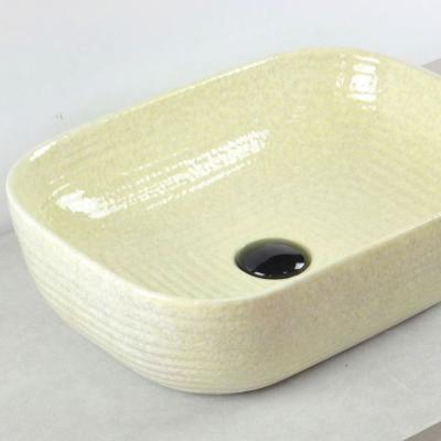 China Chaozhou Easy Clean Factory Sink Round Art Basin Above Counter Basin Color Matte Modern Bathroom Sink for sale