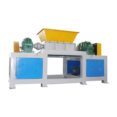 China Recycled Waste Recycling Two Shaft Plastic Foam Metal Shredder Machine Industry Manufacturer Wood Crusher Machine for sale