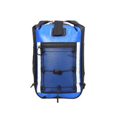 China 500D pvc tarpaulin customer printed pvc tarpaulin waterproof backpack dry bag for sports swimming camping travel bags for sale