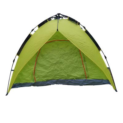 China Extended Type High Quality Single Layer Outdoor Sport Waterproof Tent For Camping With 4 Person for sale