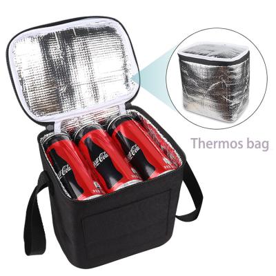 China outdoor eco-friendly 600D Oxford Customer Logo Folding Cooler Bags 600D Oxford Lunch Bag Cooler Bags For Food for sale