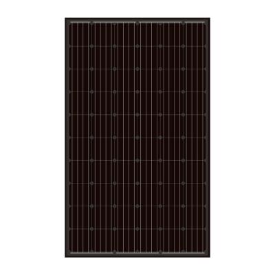 China Solar System Best Solar Street Light Price All Black Per Watt Solar Panels 280w 300w 60cells for sale