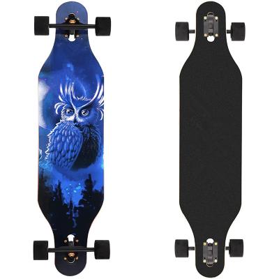 China Hot Selling Durable 100%Canadian Maple Material Longboard Youth Skateboard For Outdoor for sale