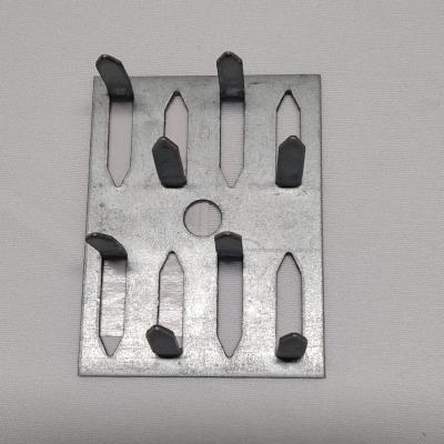 China Galvanized steel impaling clips for acoustic panels for sale