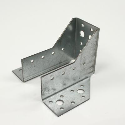 China Galvanized 2x4 Joist Hangers With Pre Punched Holes for sale