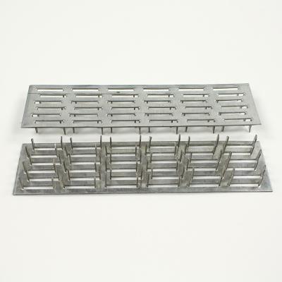 China Roof Truss Gang Nail Plates 1.0mm Tensile Strength for Wood Trusses and Rafters for sale