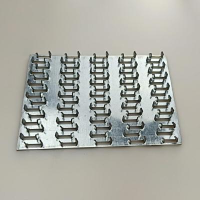 China 100mm Galvanized Steel roof truss gang nail plates for Wood Trusses for sale