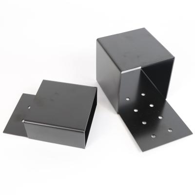 China Black Powder Coated Pergola Brackets for Walls for sale