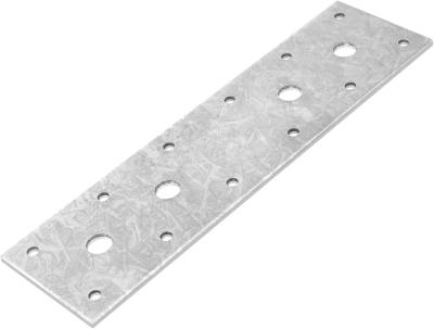 China 12 Pack Flat Mending Plate Hot Dip Galvanized Steel Corner Brace Repair Fixing for sale