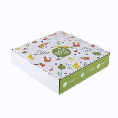 China Special Wholesale Biodegradable Food Grade Pizza Baked Disposable Box for sale