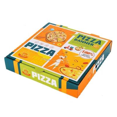 China Wholesale Customizable Disposable Commercial Biodegradable Pizza Boxes With Inca Logo for sale