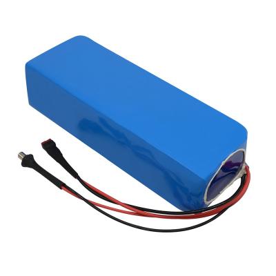 China Electric bike 48V battery 15AH PVC lithium battery pack for ebike 720w powerful rechargeable 18650 cell charger for sale