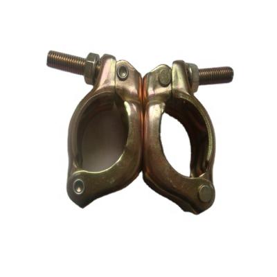 China Fixed traditional aluminum scaffolding or swivel couplers / pipe swivel flange for sale