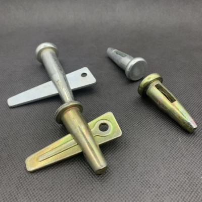 China Traditional Standard Wedge Bolt Wedge Pin On Formwork Construction Aluminum Wedge Round Pin for sale