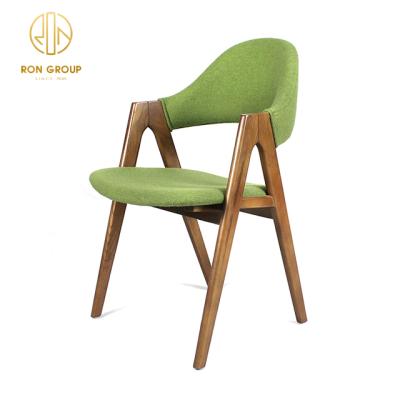 China Wholesale Eco-freindly Modern Home Furniture Solid Oak Wood Restaurant Dining Chair for sale