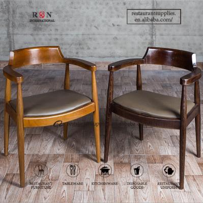 China Soft Bentwood Dining Chair For Restaurant Solid Wood Dining Chair for sale