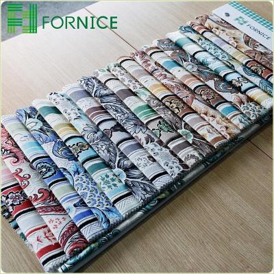 China Wholesale Price 280GSM Cheap Flame Retardant 100% Polyester Italian Velvet Burnout Printed For Sofa Fabric for sale