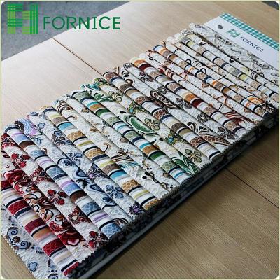 China Factory Wholesale Fire Retardant 100% Polyester Italian Velvet Burnout Printed For Sofa Fabric for sale