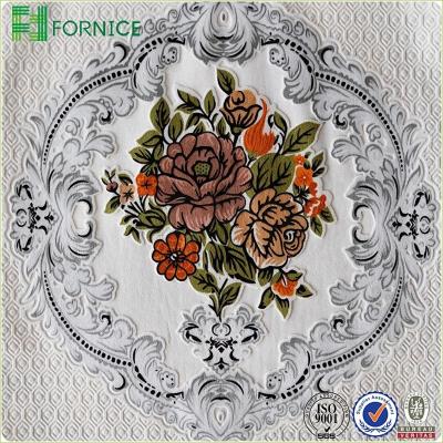 China Factory Direct High Quality Italian 280GSM Velvet Burnout Flame Retardant Printed For Upholstery Sofa Fabric for sale