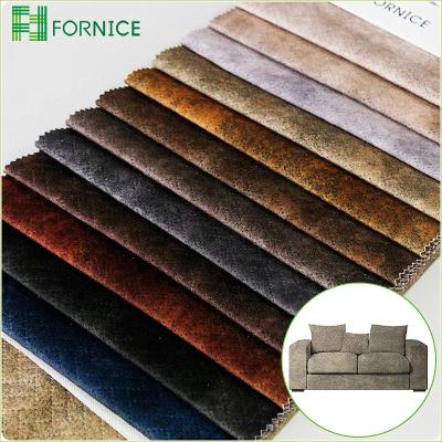 China New Arrivals High Quality 100% Polyester Knitted Upholstery Couch Living Room Sofa Fabric for sale