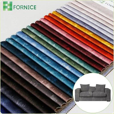 China Wholesale Cheap 100% Shrink-Resistant Polyester Upholstery Bronzing Recliner Sofa Fabric For Factory Customization for sale