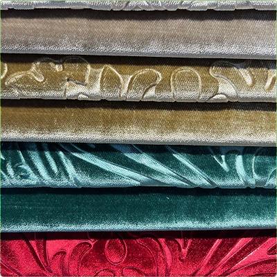 China High Quality OEM/ODM Shrink-Resistant Customized Hot Selling 100% Polyester 180-500gsm Embossed Upholstery Fabric For Sofa for sale