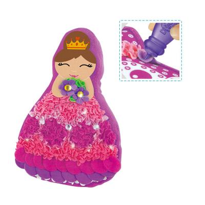 China Other Educational Toys The Other Princess Stuffed By Educational Toys Doll Stab Fabric Opens Super DIY Kit Toys For Kids Study for sale