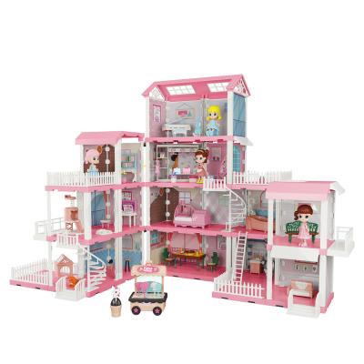 China Plastic Doll Houses Toy Mini Doll Diy Accessories Toy Diy Accessories With Miniature Furniture Educational Toys for sale