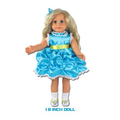 China Soft Factory Custom Vinyl 18inch Girls Lovely American Dolls for sale