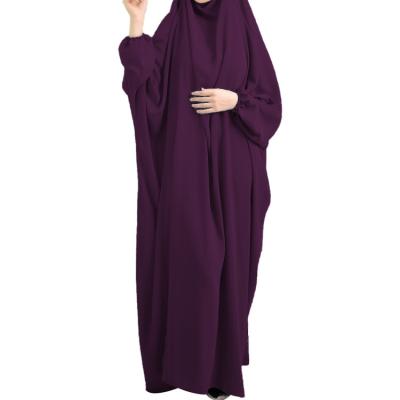 China NEW anti-static fashion muslim women's clothing with hijab Arab women dress casual dress woman long with hijab V067 for sale