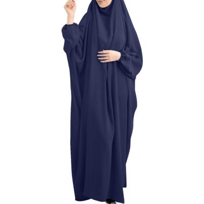 China NEW anti-static fashion muslim women's clothing with hijab Arab women dress casual dress woman long with hijab V067-1 for sale