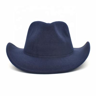 China Men's Eco-Friendly Classic Wide Brim Fedora Hat High Quality Felt Hat With Bowknot/Belt Buckle Travel Hat for sale