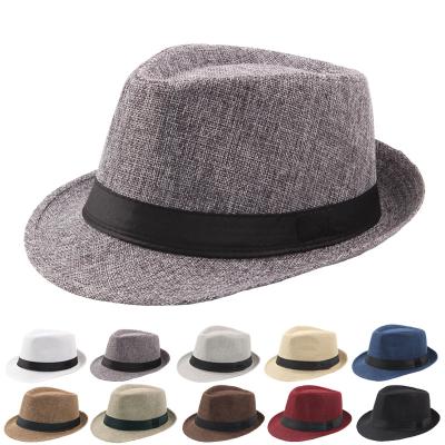 China Autumn and winter fashion felt hat British outdoor hat eco-friendly style retro solid color felt hat for sale