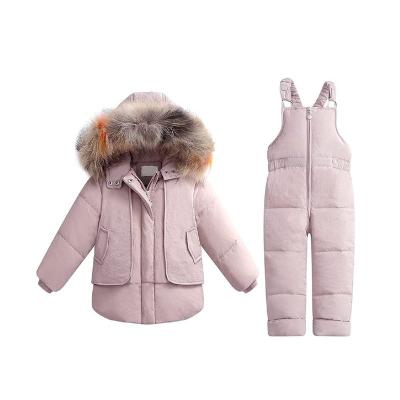 China FREE SAMPLE Anti-wrinkle Baby Boy Snowsuit Winter Clothes Toddler Snow Jacket Kids Girls Coats for sale