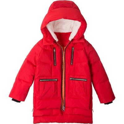 China FREE SAMPLE Anti-wrinkle kids hooded coat girls quilted stripper jacket boys winter jackets for sale