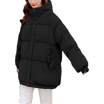 China FREE SAMPLE Anti-Wrinkle Hooded Padded Women Jacket Female Sports Warm Parka Casual Comfortable Female Outwear for sale