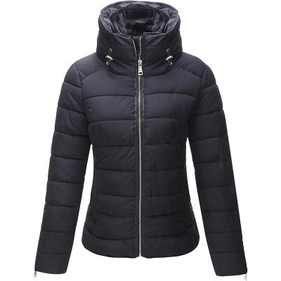 China FREE SAMPLE Anti-wrinkle Women's Lightweight Comfortable Coat Jacket Autumn And Winter Fashionable Short Padded Casual Outerwear for sale