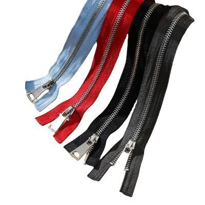 China Factory direct sales 3# 4# 5# 7# 8# 10# nickel free wholesale high quality metal zipper pulls for jeans handbags for sale