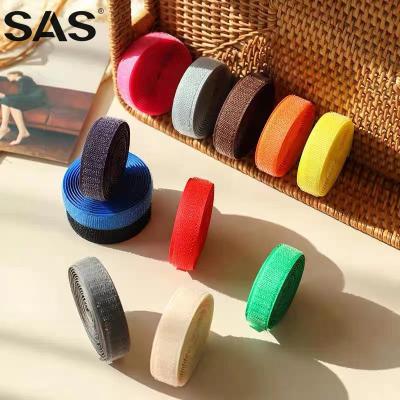 China Sustainable SAS Manufacturer Multipurpose Hooks Eco - Friendly Magic Nylon Hook And Loop Customized Color for sale