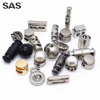 China SAS Style Nickel Free Plugs Fasten Single Locks And Double Hole Sport Size Metal Wholesale Black Custom Plug for sale