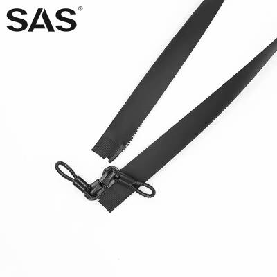 China Factory Professional Automatic Lock SAS Logo Color Size Waterproof Zipper Custom Lock With Different Type Slider for sale