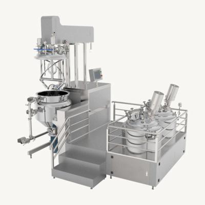 China Other Cosmetic Lotion Blender Machine Vacuum Blender Emulsifier Vacuum Emulsifier for sale