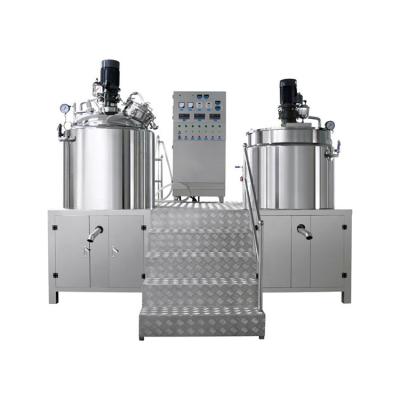 China Grow High Quality Vacuum Machine Emulsifier Homogenizing Emulsifying Mixing Emulsifying Mixer for sale